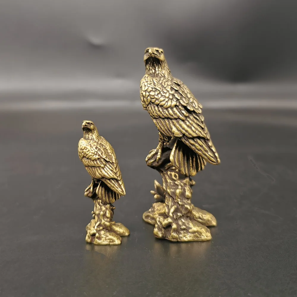 Vintage Toys Collection - Statue d'aigle en laiton, Simulation d'animal