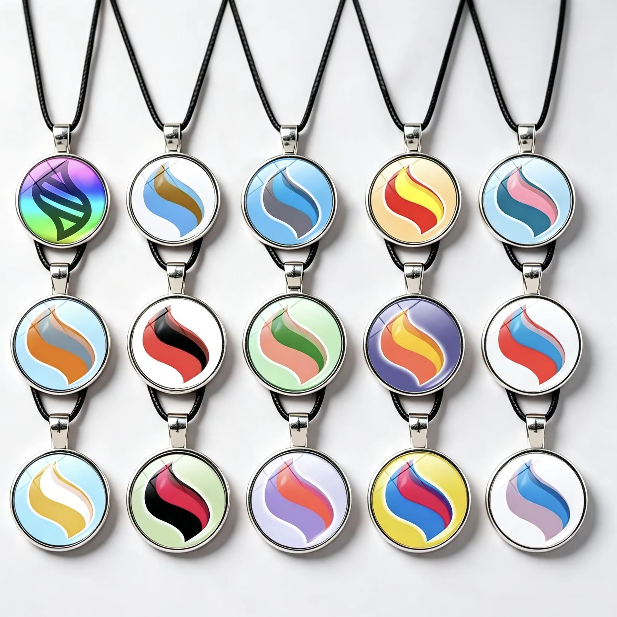 Vintage Necklace - Collier en Cordon de Cuir Pokémon