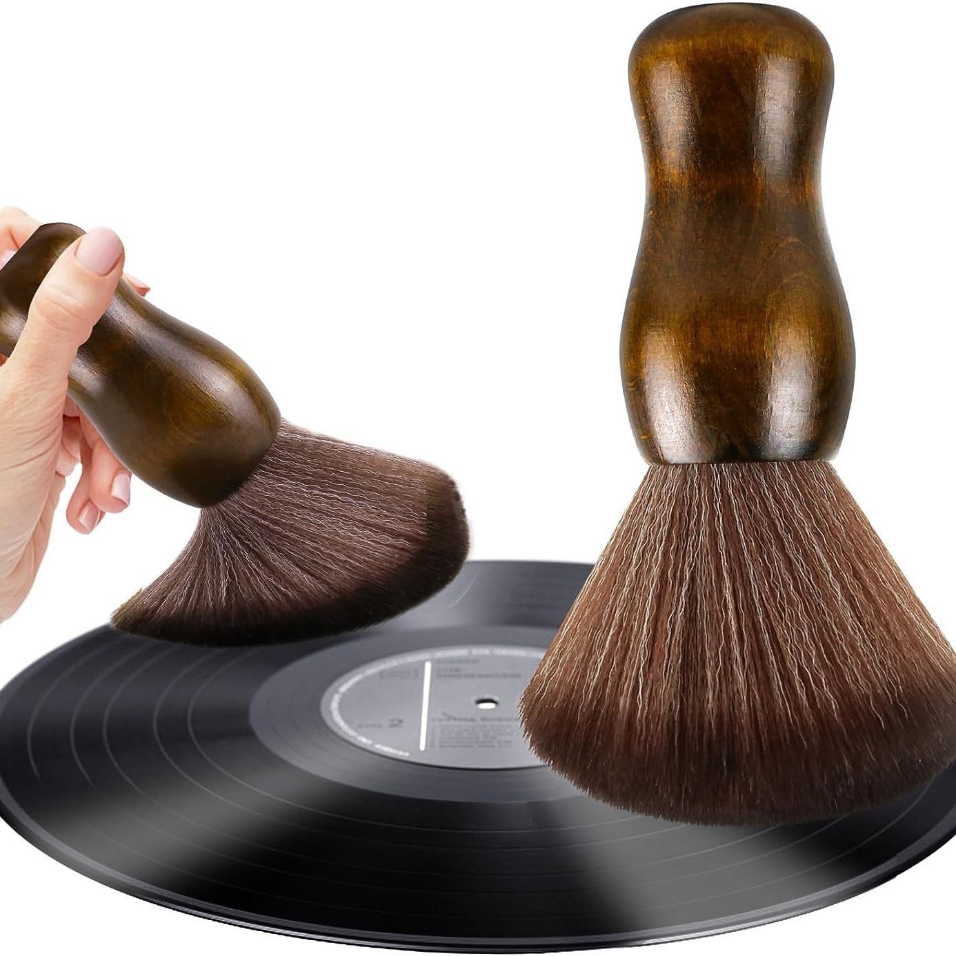 Vinyl Record Cleaner - Brosse de nettoyage de disque vinyle