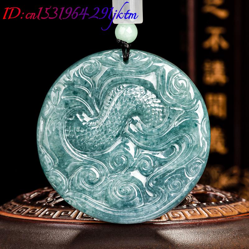 Collier pendentif dragon en ja - Vintage Necklace avis et prix