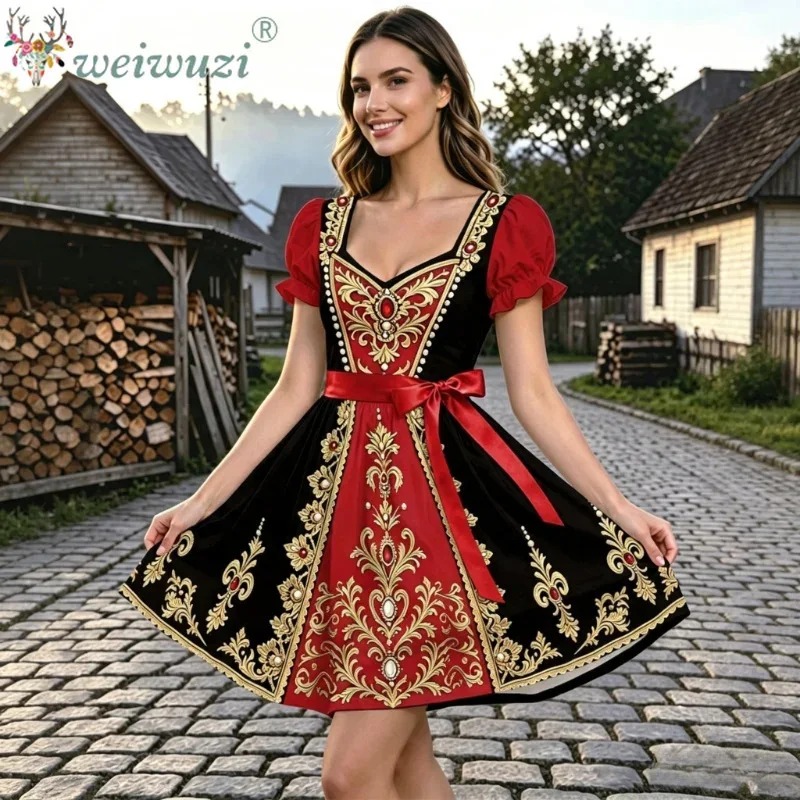 Robe de carnaval vintage pour  - Vintage Necklace avis et prix