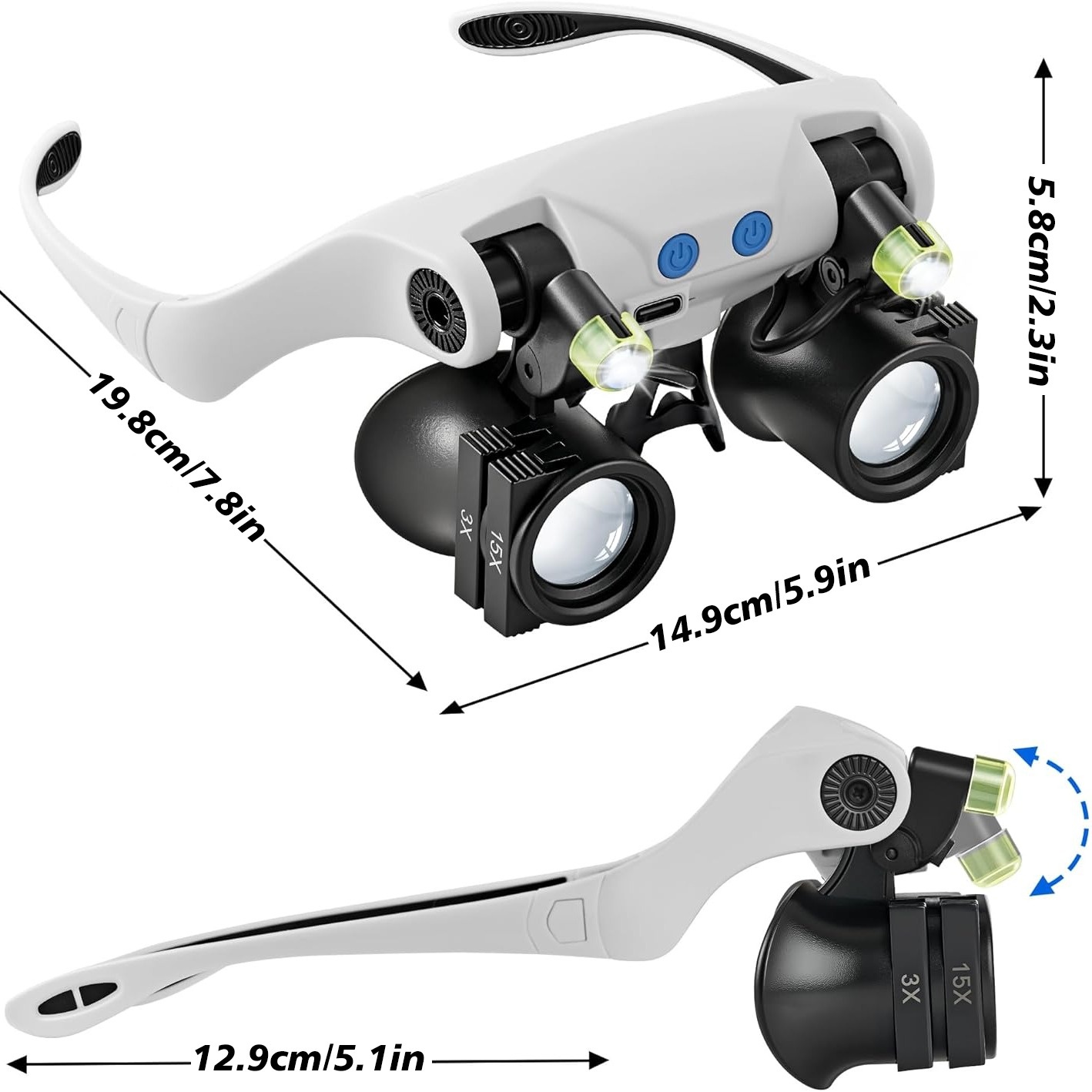 Lunettes grossissantes à LED à - Darkroom Enlarger Lens avis et prix