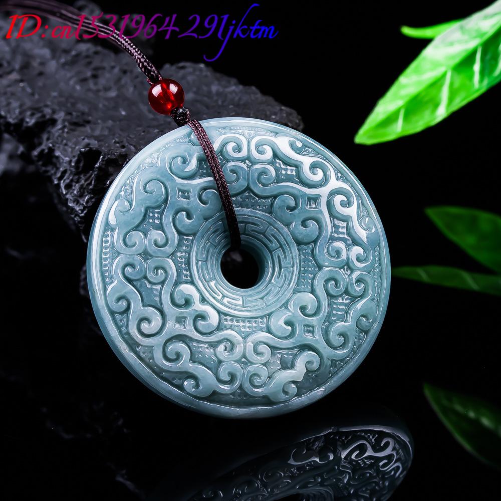Collier pendentif fleur en jad - Vintage Necklace avis et prix