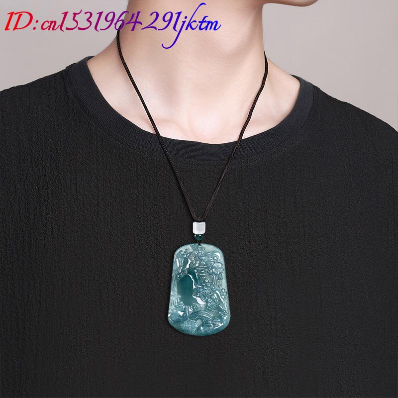 Collier pendentif paysage en j - Vintage Necklace avis et prix