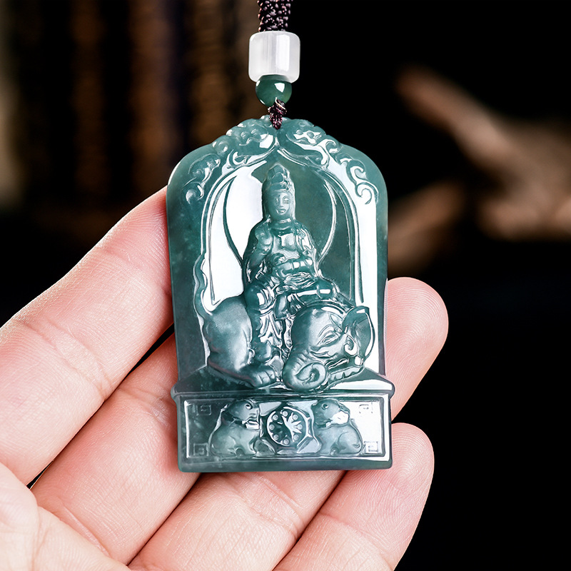 Collier pendentif Guanyin en j - Vintage Necklace avis et prix