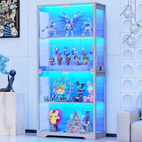 Vitrine avec portes en verre,  - Collectible & Vintage Dolls For Halloween avis et prix