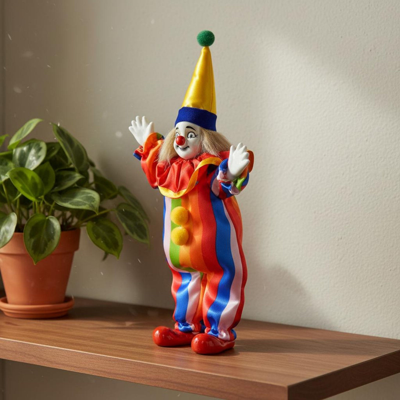 Poupée Clown Vintage en Porcel - Vintage Collectibles & More Llc Photos avis et prix