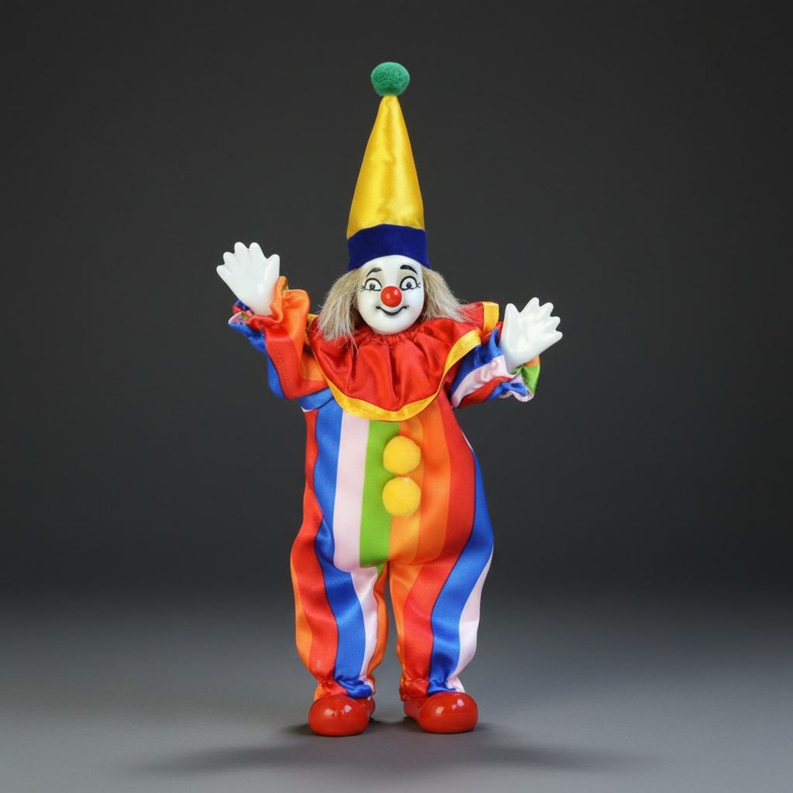 Poupée Clown Vintage en Porcel - Vintage Collectibles & More Llc Photos avis et prix