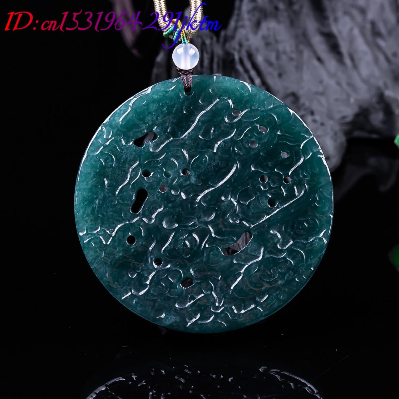 Pendentif Dragon en Jadeite Bi - Vintage Necklace avis et prix