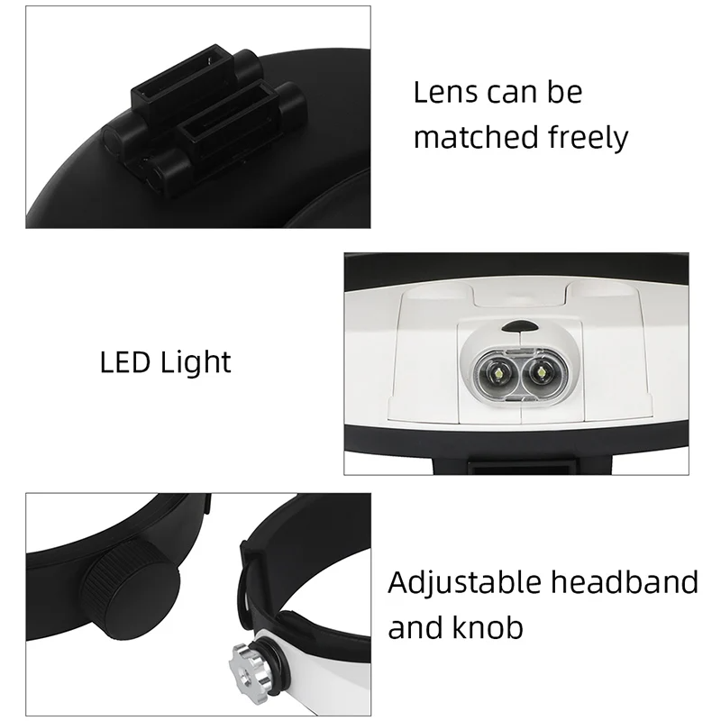 Loupe à serre-tête avec lampe  - Darkroom Enlarger Lens avis et prix