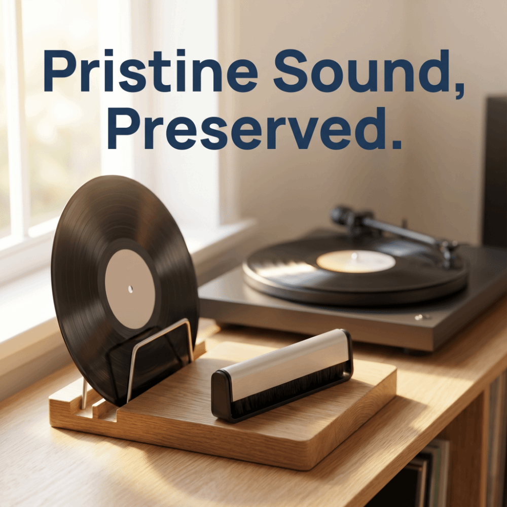 Brosse de nettoyage antistatiq - Vinyl Record Cleaner avis et prix