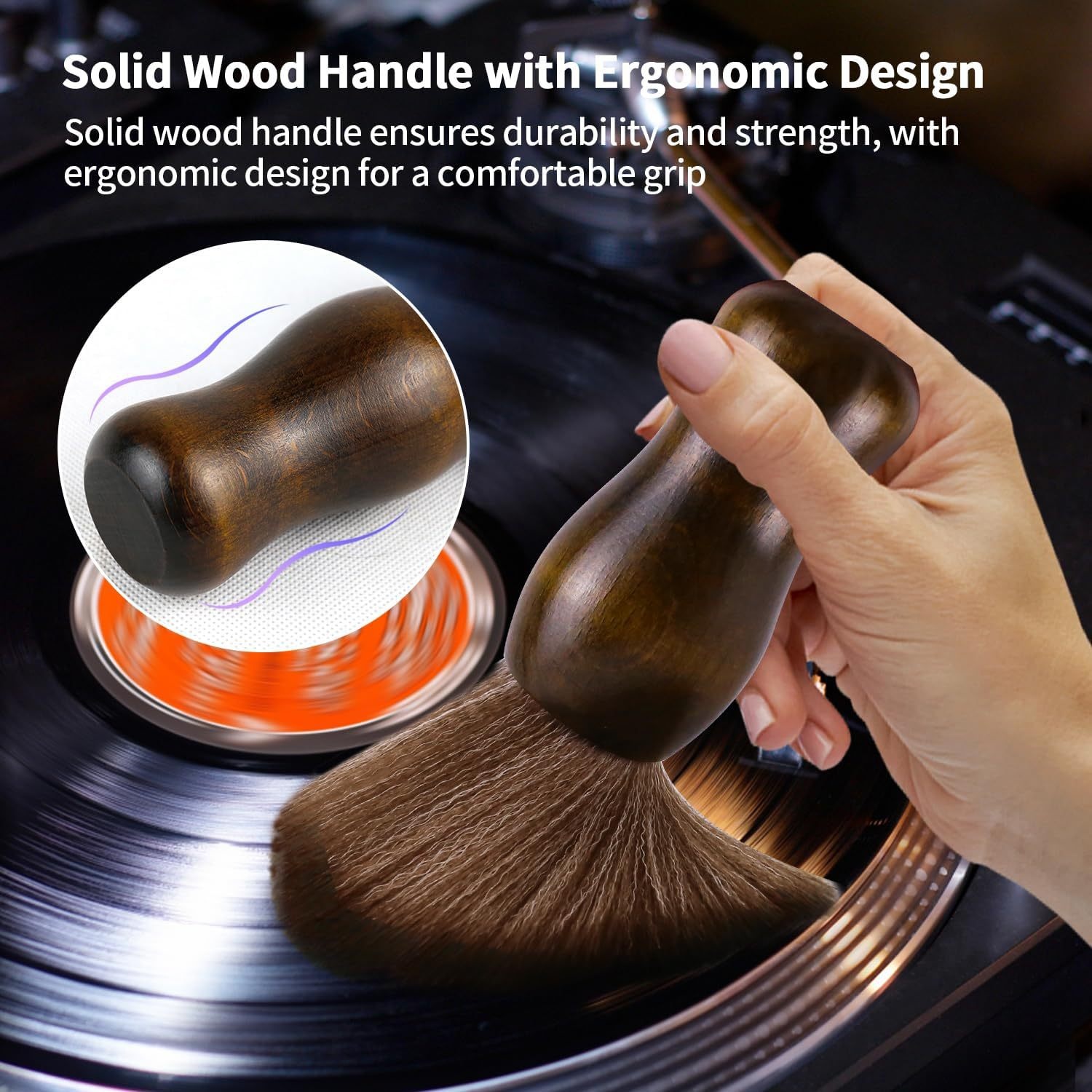 Brosse de nettoyage de disque  - Vinyl Record Cleaner avis et prix